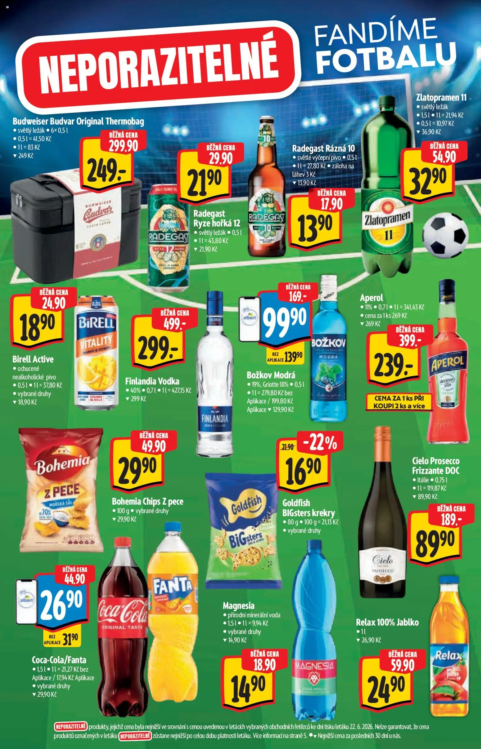 Albert katalog - Hypermarket od 01.07.2026 | Strana: 13 | Produkty: Birell, Pivo, Radegast Rázna 10, Zlatopramen 11