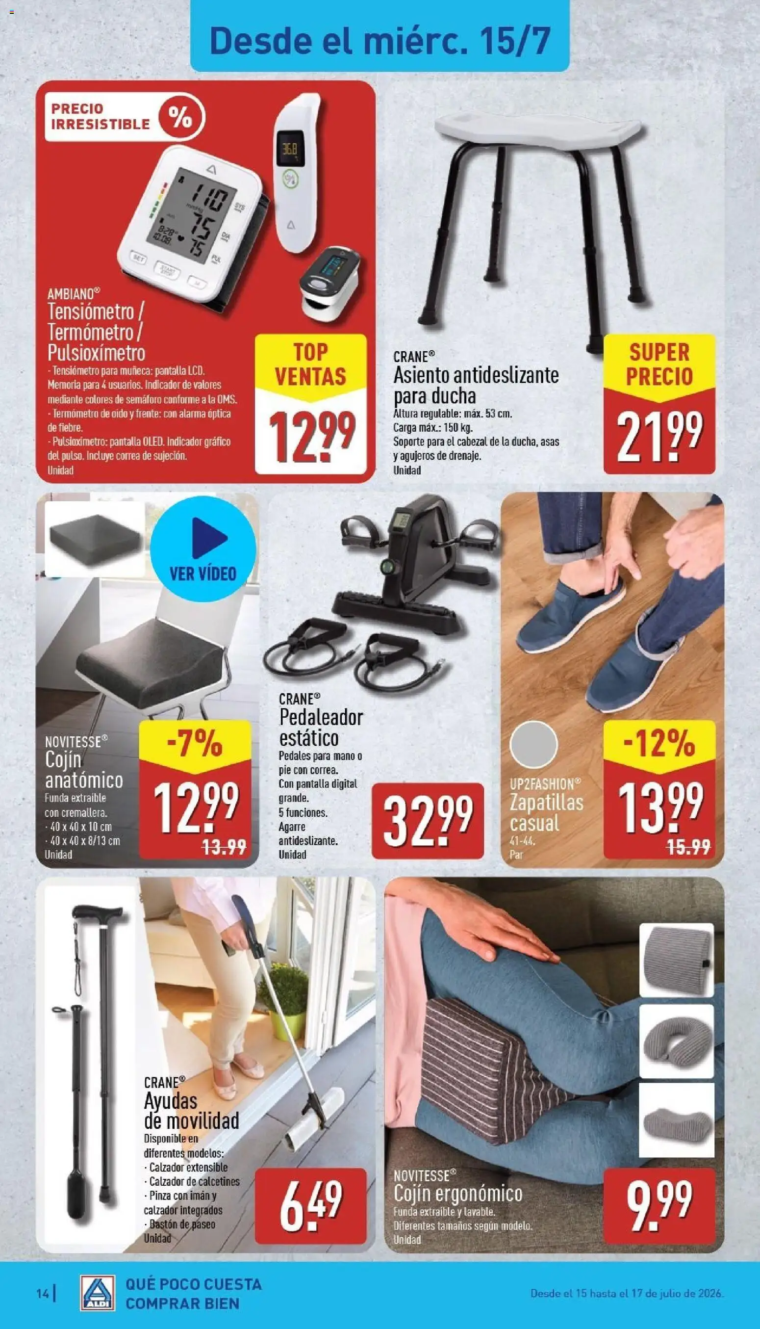 Aldi folleto Baleares │ válido desde el 13/07/2026 | Página: 14