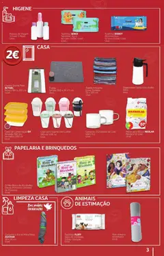 Pré-visualização Auchan folheto Preços redondos válido de 07/10/2026 | Página: 3