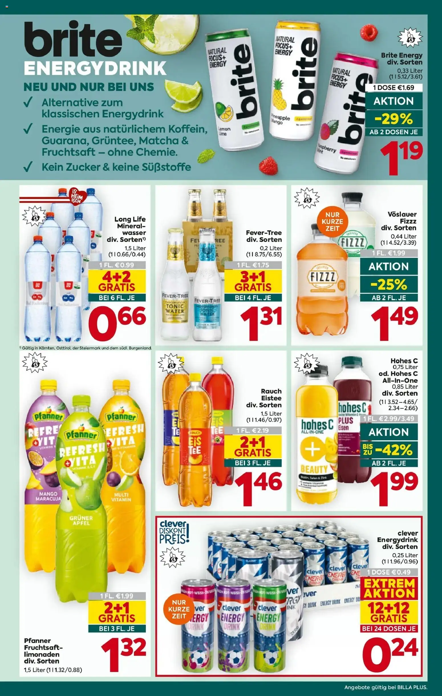 Billa Plus Flugblatt - Steiermark gültig ab 03.06.2026 | Seite: 13 | Produkte: Wasser, Zucker, Mango, Äpfel