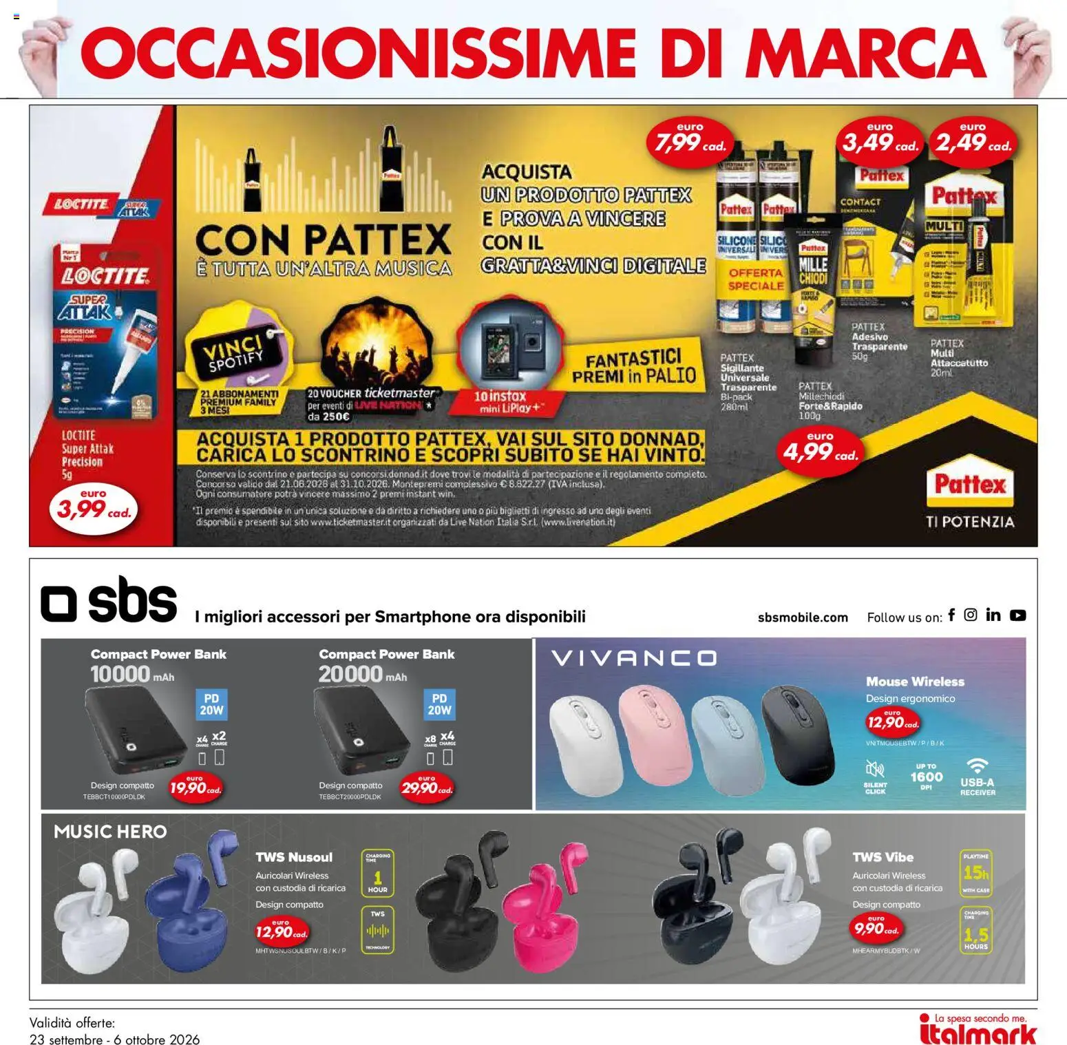 Volantino Italmark del 23/09/2026 | Pagina: 15