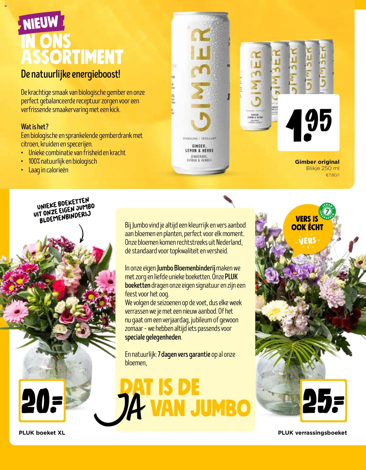 {H1} | Pagina: 18 | Producten: Bloemen, Gember