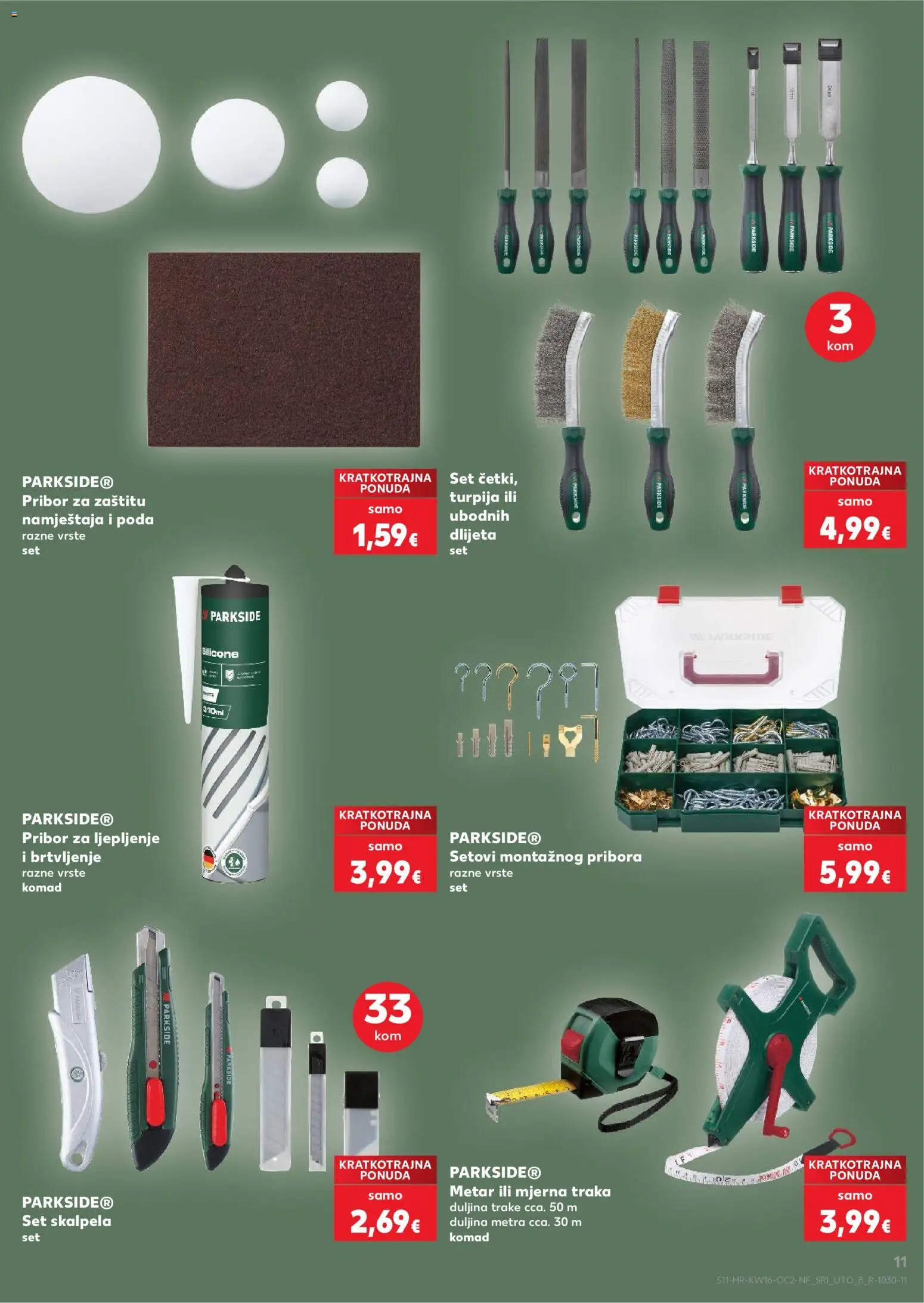 Kaufland katalog | vrijedi od 15.04.2026 | Stranica: 11 | Proizvodi: Metar, Parkside
