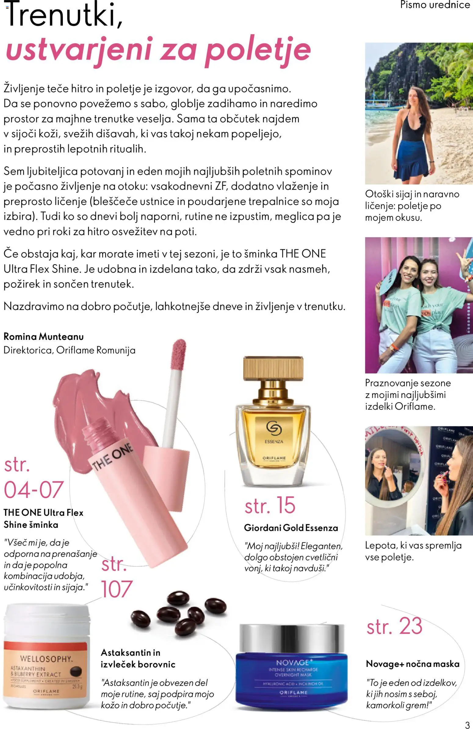 Novi Oriflame katalog ponudbe – veljaven od 15.07.2026 | Stran: 3