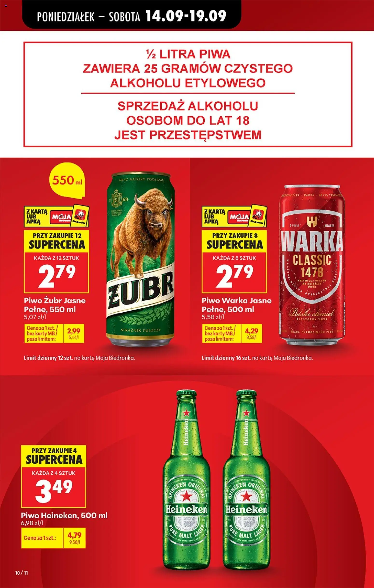Biedronka gazetka od poniedziałku od 14.09.2026 | Strona: 14