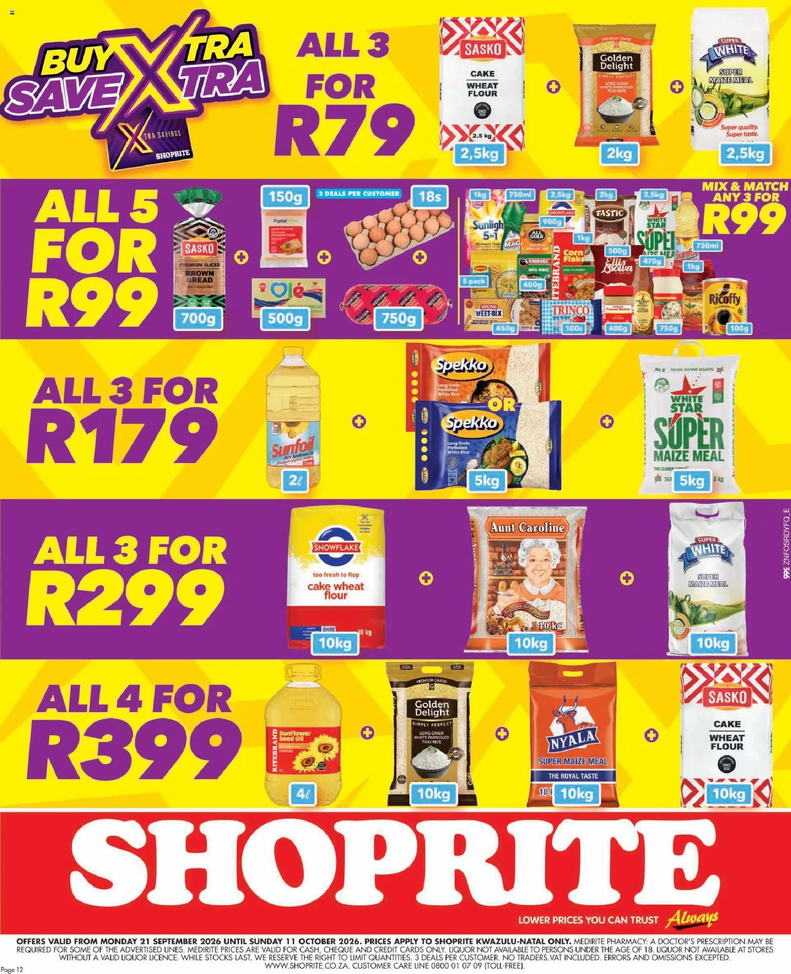 New Shoprite catalogue – valid from 21/09/2026 | Page: 12