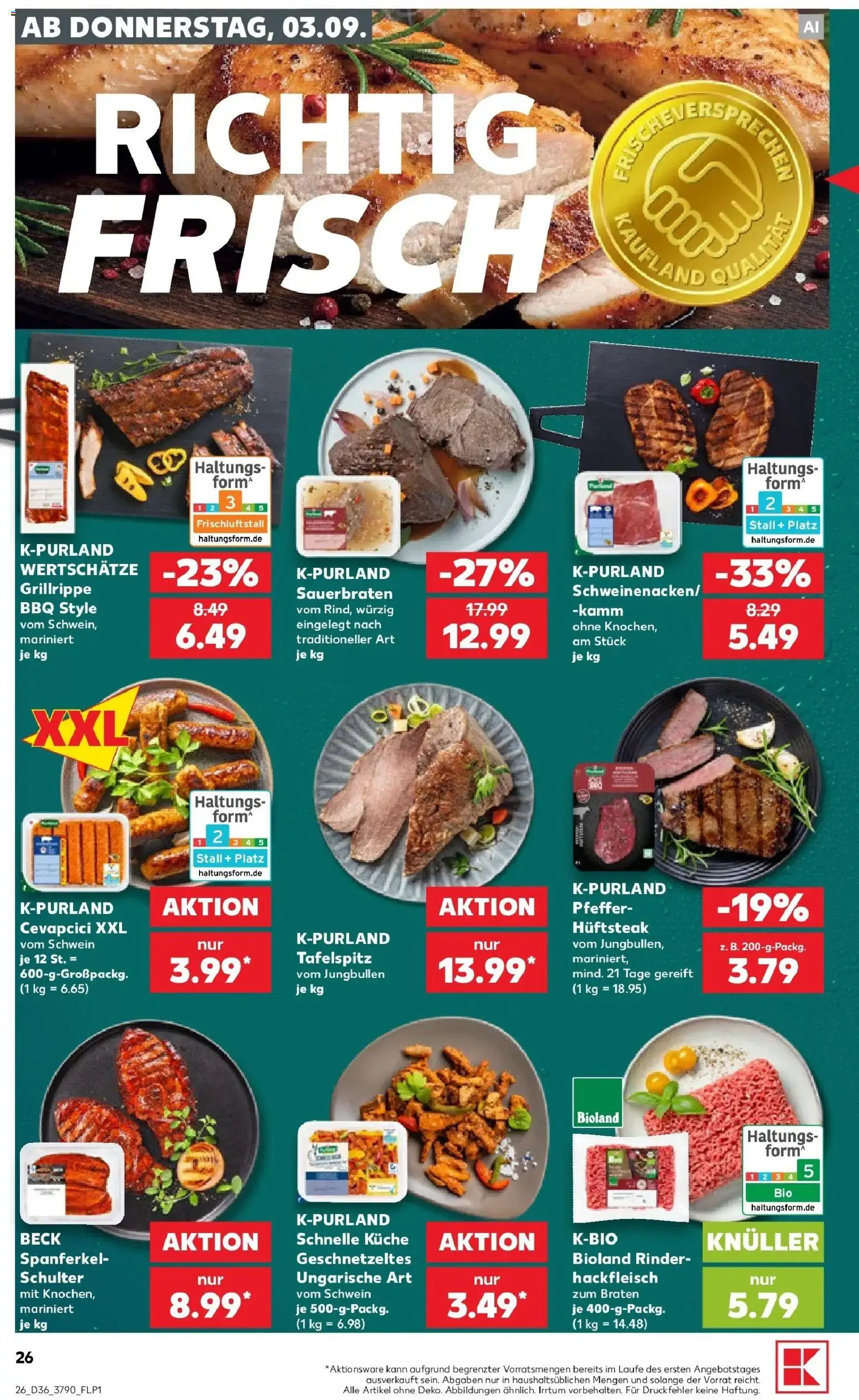 Prospekt Kaufland ab 31.08.2026 » Angebote Online zum Blättern | Seite: 35