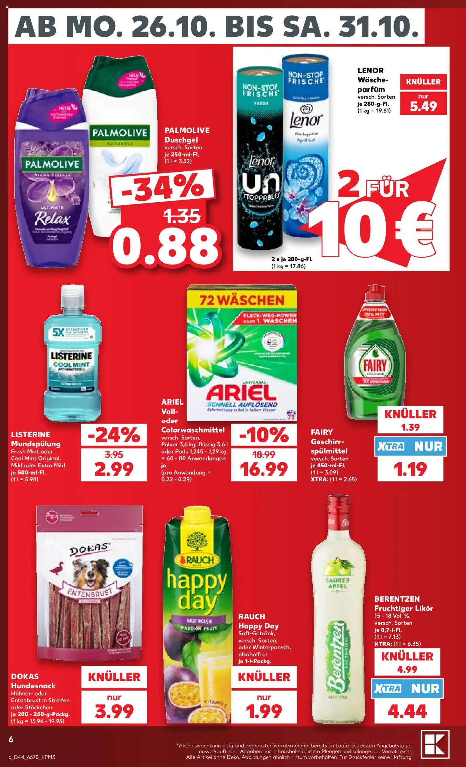 {H1} | Pagina: 6 | Producten: Listerine, Parfum, Fruit
