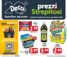 Anteprima del volantino Decò volantino MaxiStore Campania valido a partire dal 20.05.2026