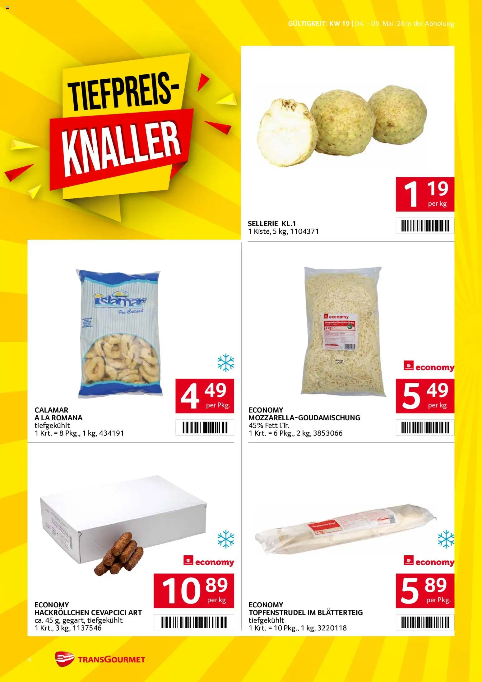 Transgourmet Flugblatt gültig ab 04.05.2026 | Seite: 4