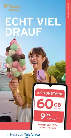 Prospekt Tchibo MOBIL Flyer ab 10.08.2026 gültig