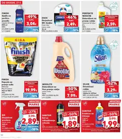 Kaufland - Kaufland katalog do 02.06.2026 - Pregled kataloga iz trgovine Kaufland, vrijedi od 26.05.2026 | Stranica: 30 | Proizvodi: Deterdžent za pranje rublja, Omekšivač, Osvježivač wc školjke, Finish
