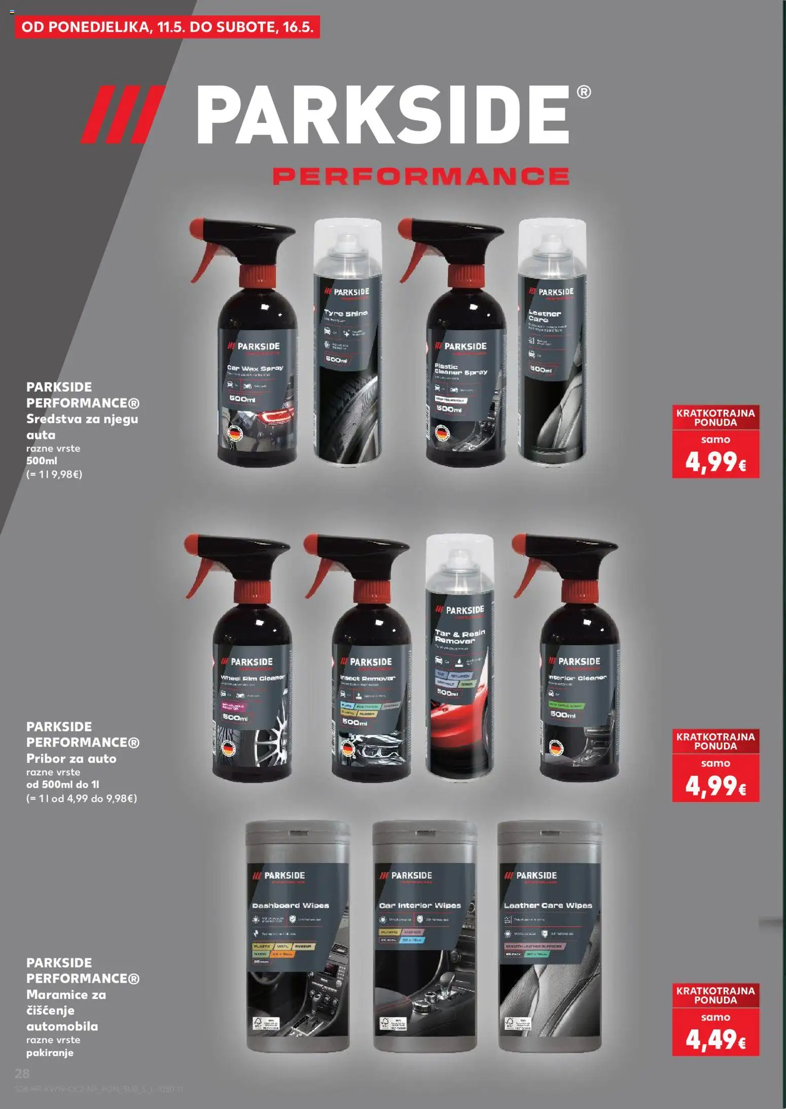 Kaufland katalog | vrijedi od 06.05.2026 | Stranica: 28 | Proizvodi: Parkside