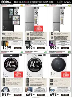 Anteprima del volantino Unieuro volantino Black Friday valido a partire dal 11.06.2026 | Pagina: 29 | Prodotti: Tè, Lavatrice, Asciugatrice, Frigorifero