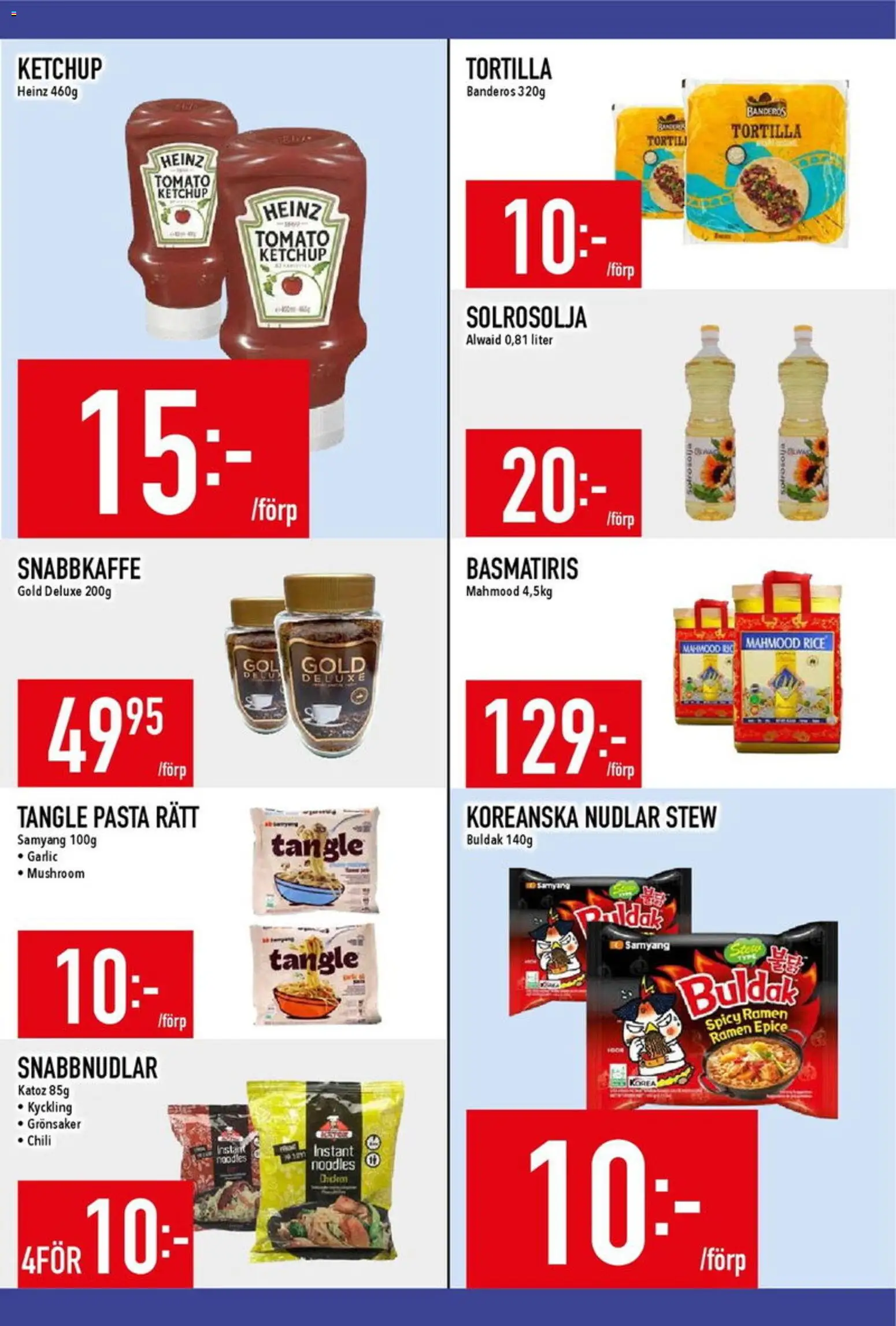 Matdax reklamblad aktuell från 09.03.2026 | Sida: 14 | Produkter: Tortilla, Chili, Pasta, Ketchup