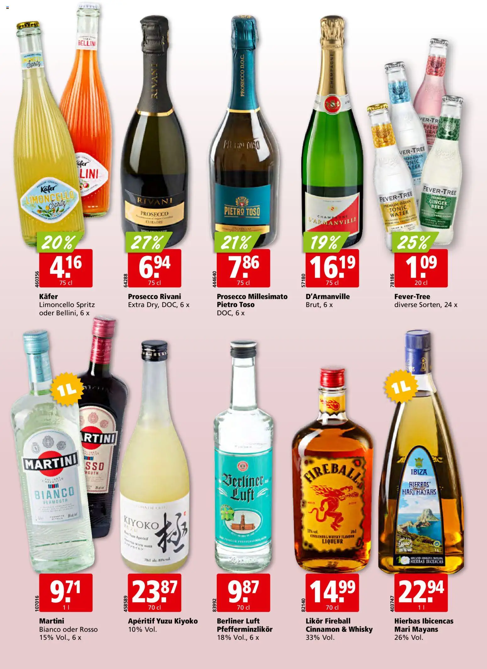 Aligro aktionen Schlieren, Gossau SG, Frauenfeld, Rapperswil-Jona, Sargans, Bern – gültig ab 26.10.2026 | Seite: 30 | Produkte: Likör, Prosecco