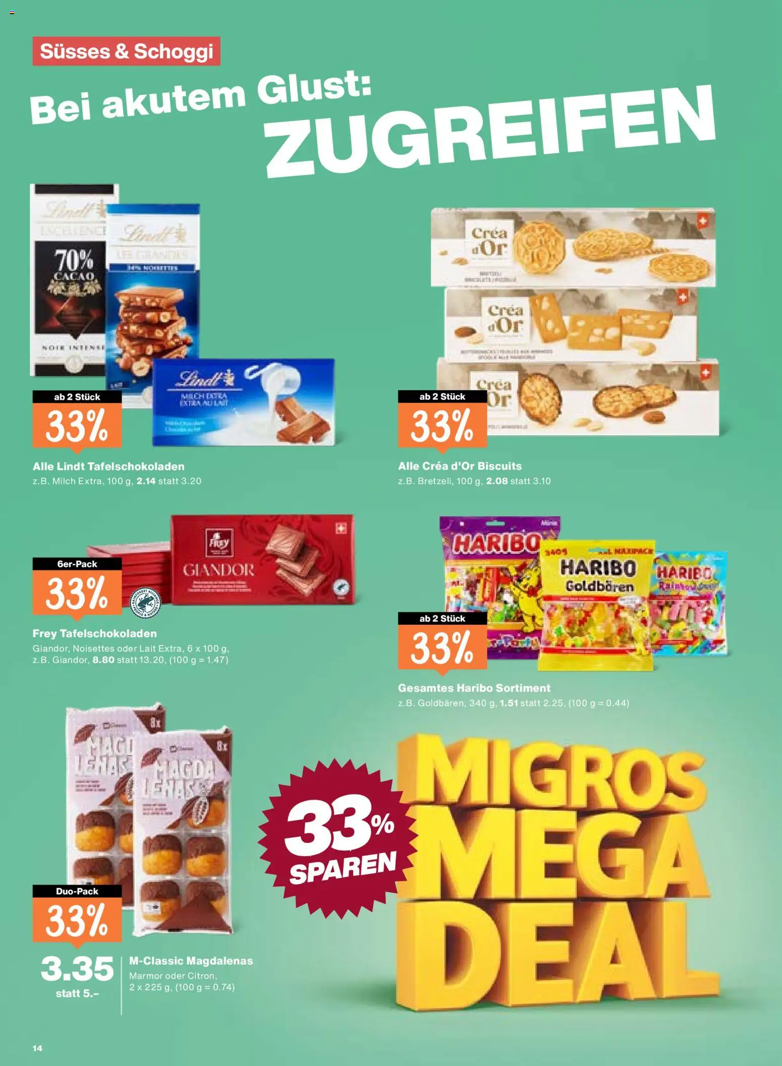Migros aktionen – gültig ab 27.08.2026 | Seite: 14