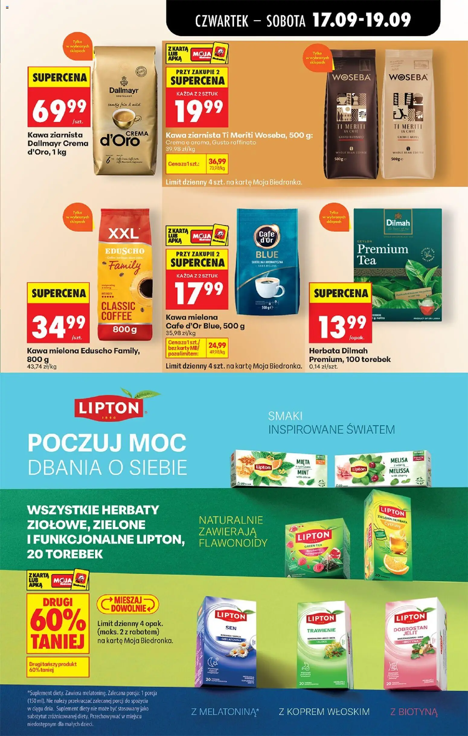 Biedronka Polsko leták - Codziennie niskie ceny od 17.09.2026 | Strana: 67 | Produkty: Crema, Karty