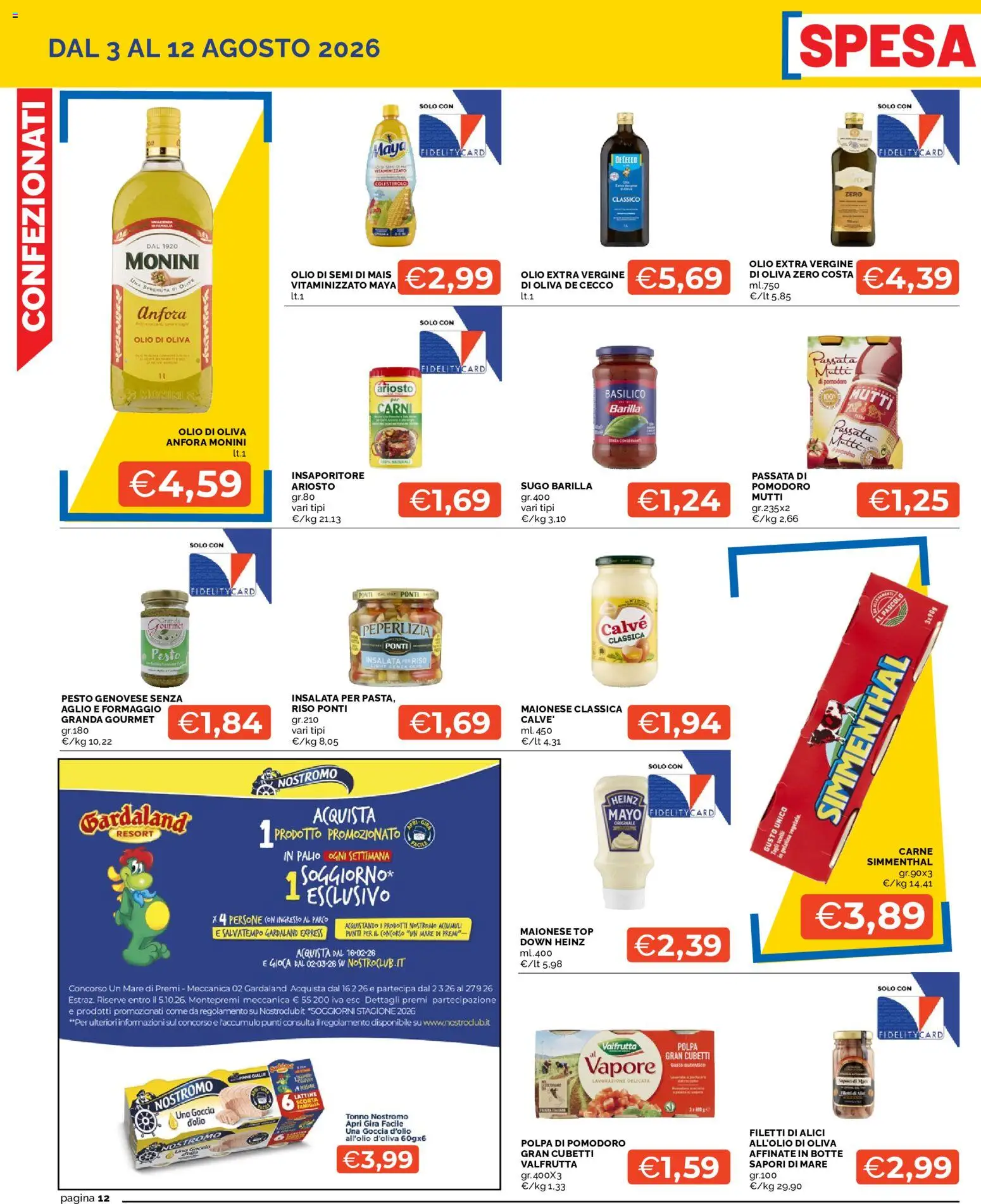 Volantino Mercatò del 03/08/2026 | Pagina: 12