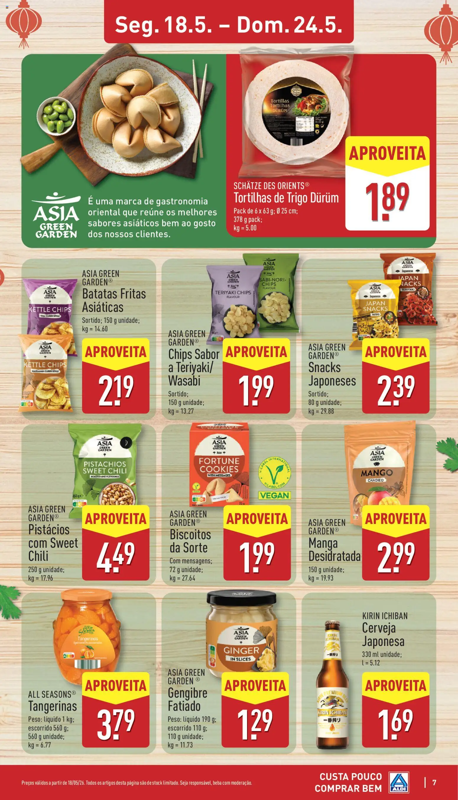 Aldi folheto | 18/05/2026 |  🎉 Como obter um desconto limitado? Poupe ainda hoje! | Portugal