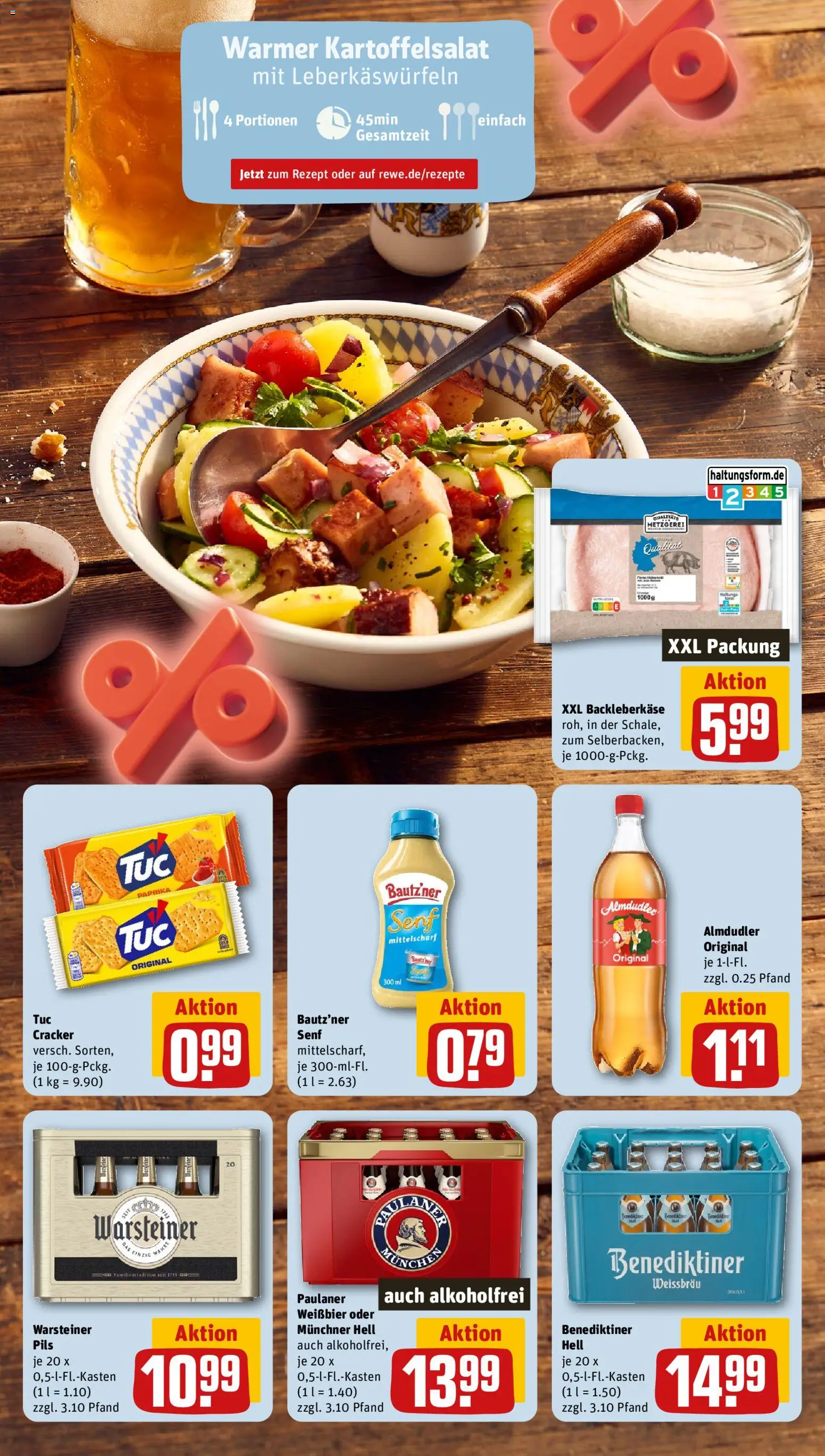 Rewe Prospekt – gültig ab 14.09.2026 | Seite: 11 | Produkte: Weißbier, Pils, Warsteiner, Paulaner