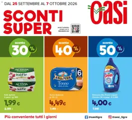 Anteprima del volantino Oasi volantino valido a partire dal 24/09/2026