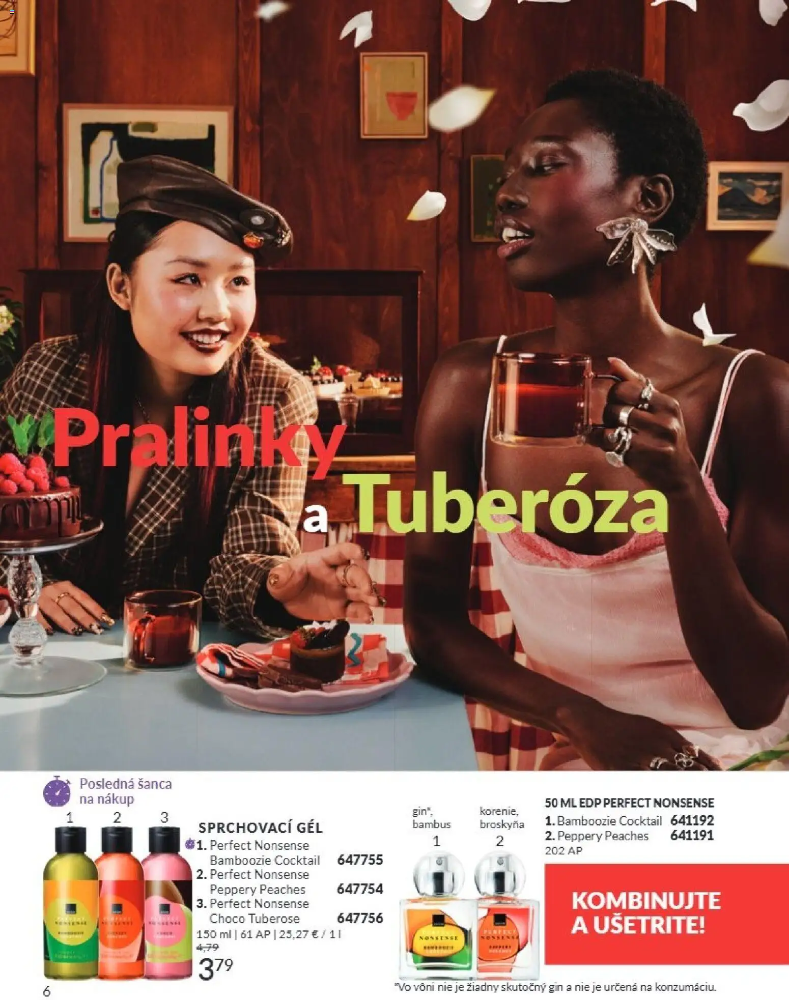 Nové Avon akcie – leták je platný od 01.07.2026 | Strana: 6 | Produkty: Gin