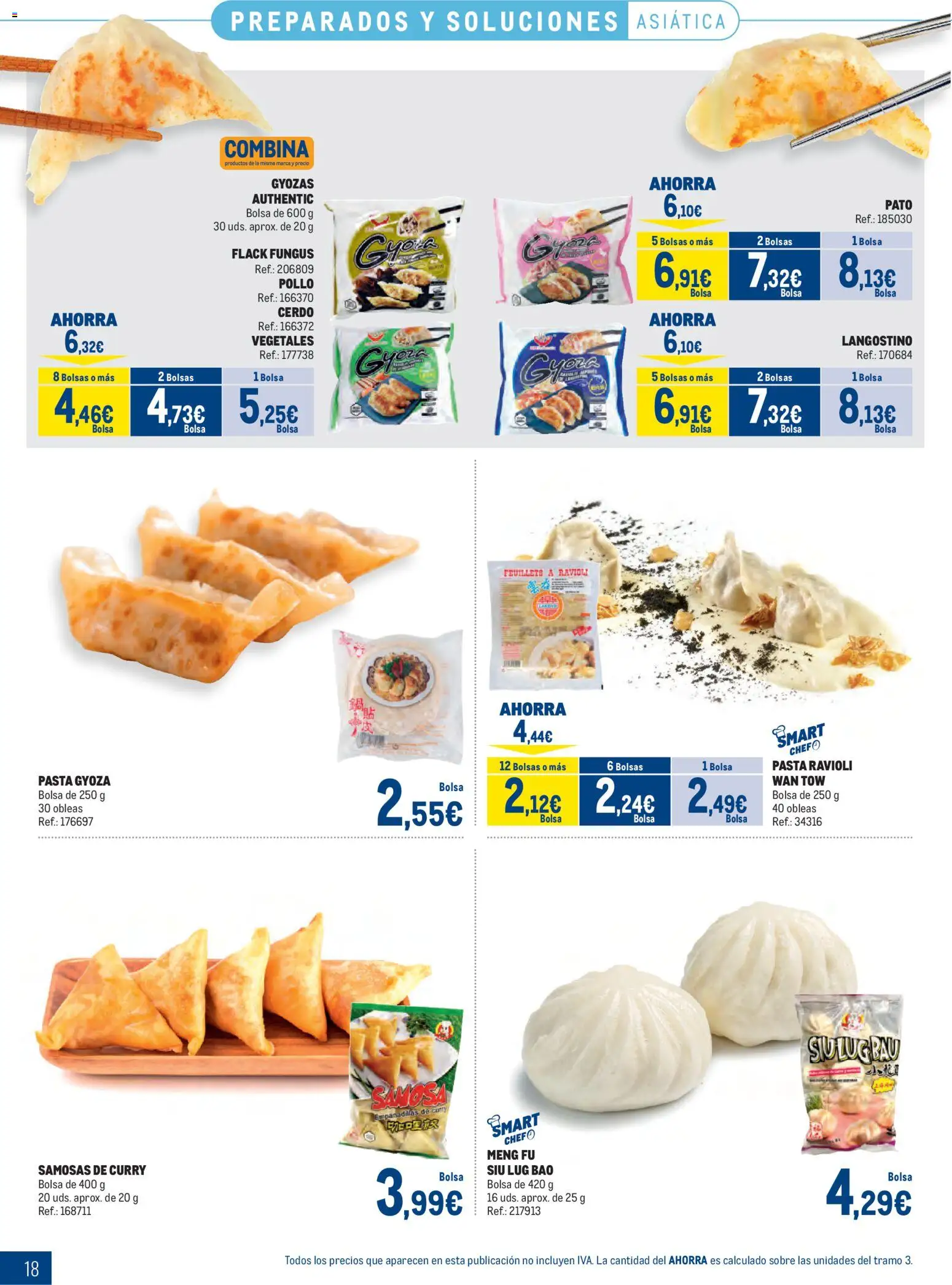 Makro Congelados Norte 2 │ válido desde el 04.05.2026 | Página: 18 | Productos: Cerdo, Pasta, Bolsa, Langostino