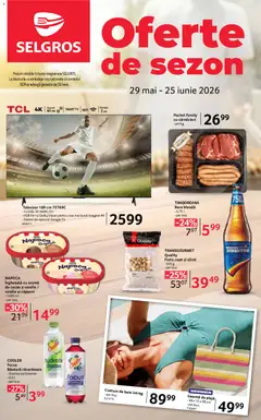 Ofertele Selgros valabile de la 29.05.2026