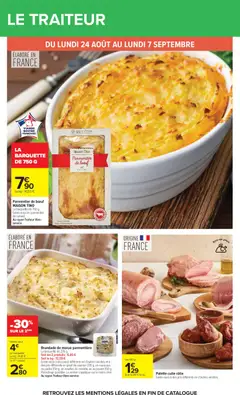 Carrefour - Prévisualisation de Brandade de morue parmentière, La barquette de 270 g. valide à partir de 24/08/2026 | Page: 29