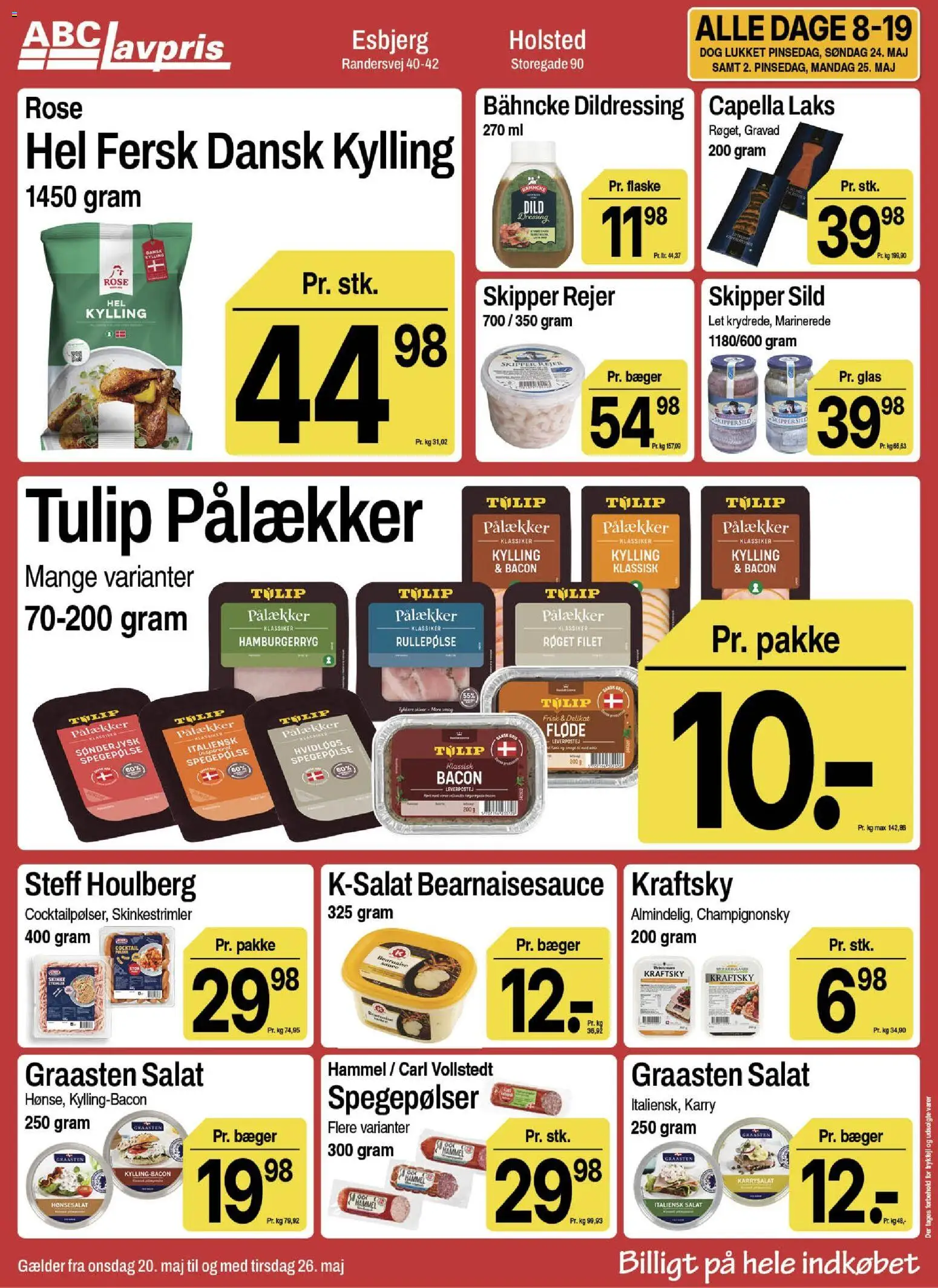 Abc Lavpris tilbudsavis – gyldig fra 20.05.2026 | Side: 9 | Produkter: Dild, Rullepølse, Leverpostej, Sild