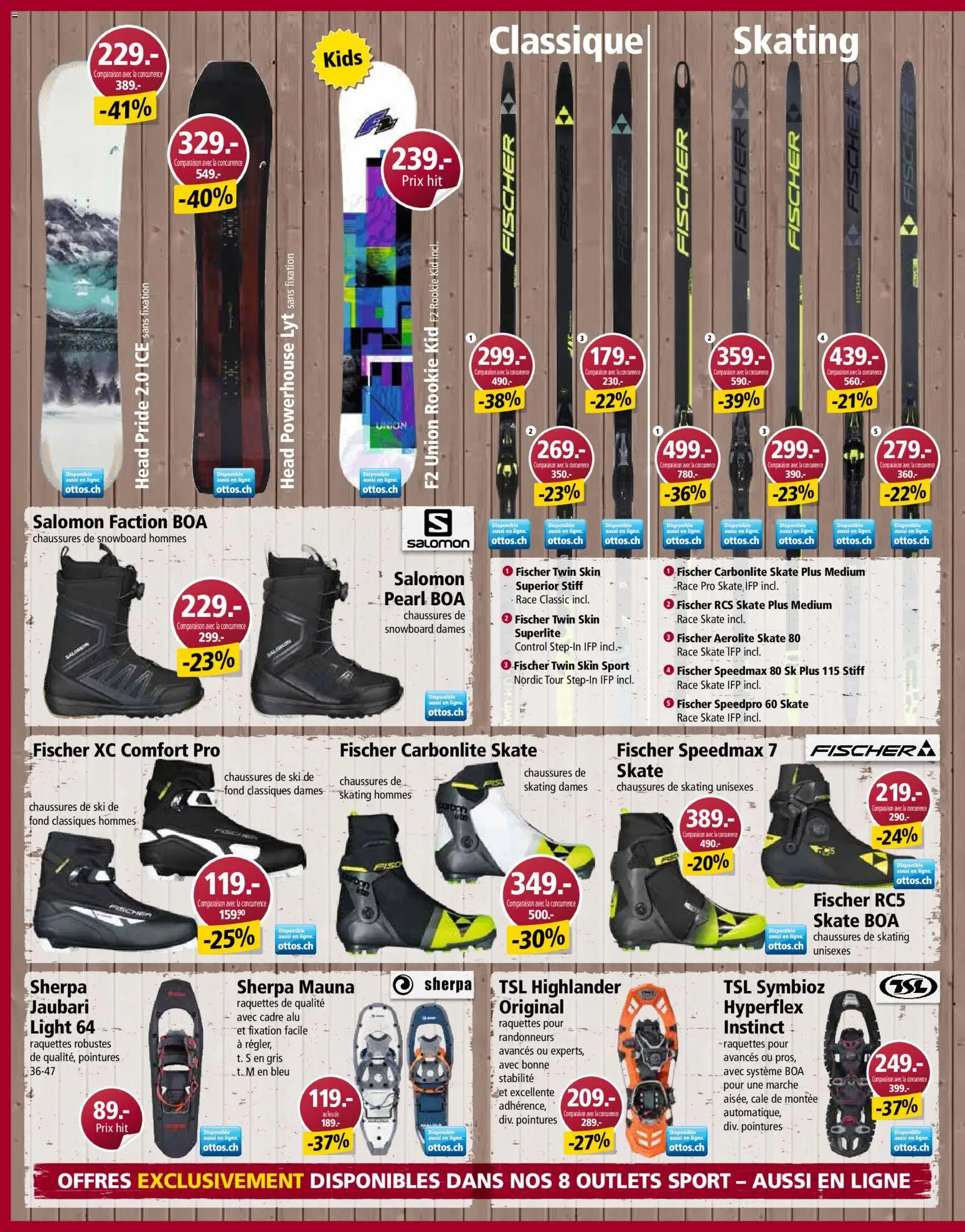 Otto's aktionen FR – gültig ab 10.11.2026 | Seite: 14 | Produkte: Ski, Snowboard