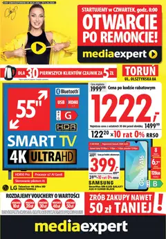 Pogląd oferty "Mediaexpert promocje - Otwarcie po remoncie Toruń" - ważna od 28.05.2026
