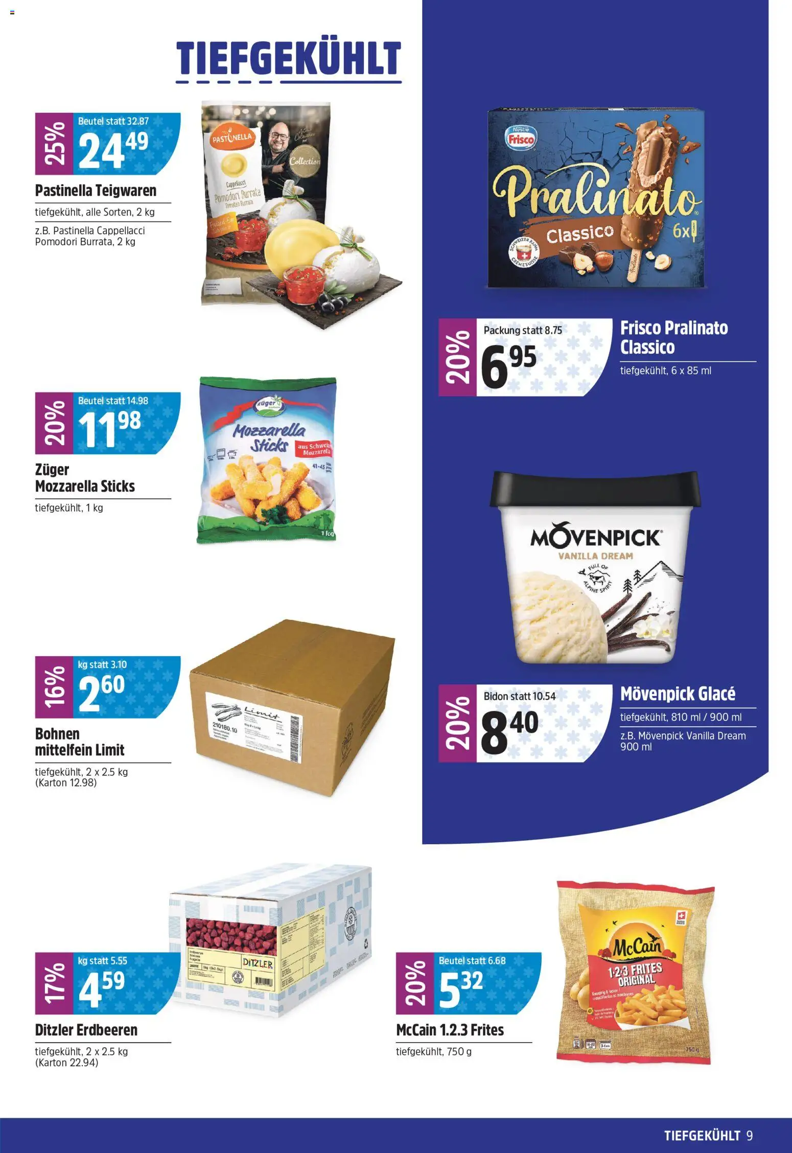 TopCC aktionen – gültig ab 11.05.2026 | Seite: 9 | Produkte: Glace, Fennikel, Erdbeeren, Creme