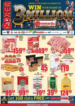 Boxer specials catalogue – valid from 08/10/2026