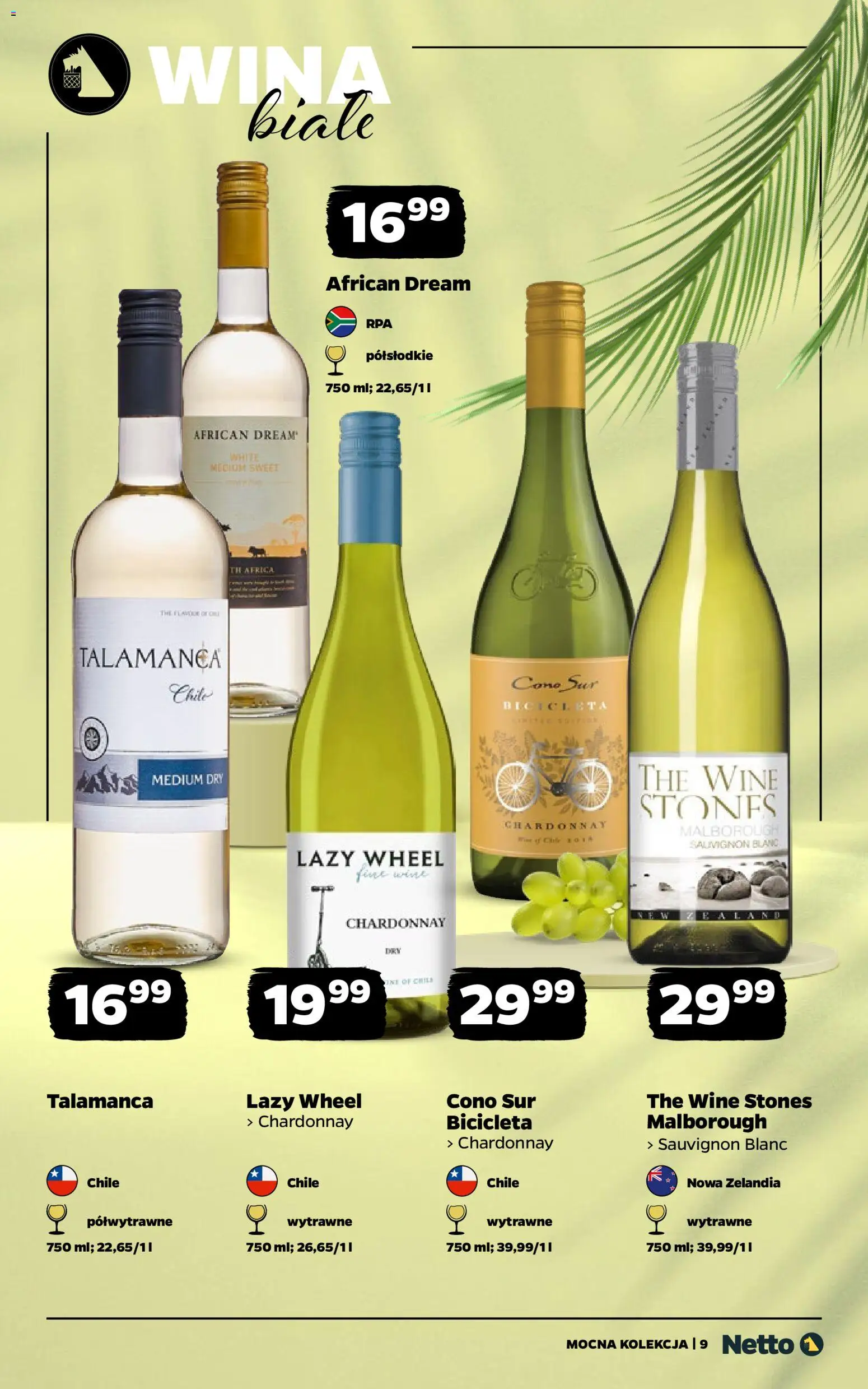 Netto gazetka - Wina od 06.07.2026 | Strona: 9 | Produkty: Chardonnay