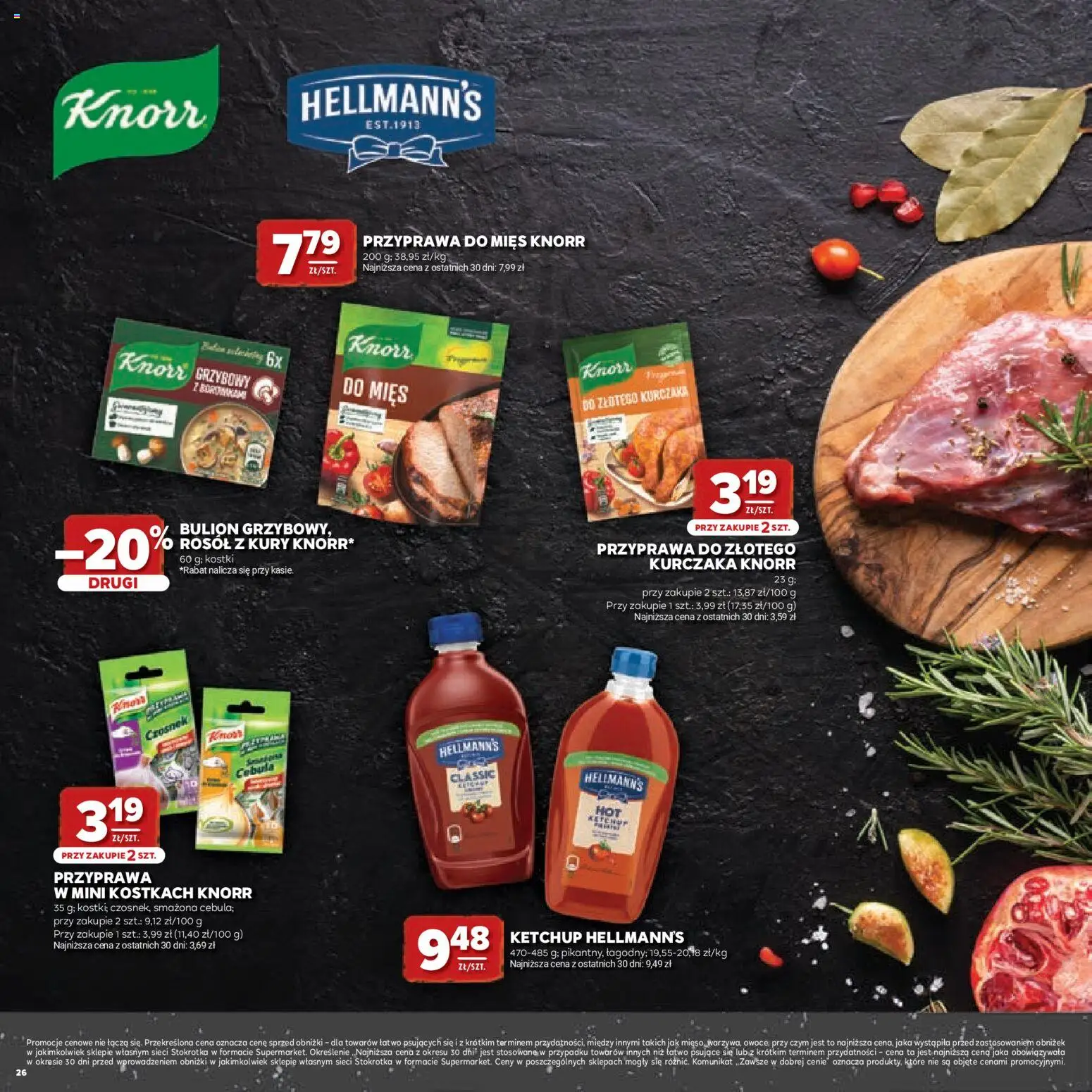 Stokrotka gazetka - Grill od 23.04.2026 | Strona: 26 | Produkty: Ketchup, Stokrotka