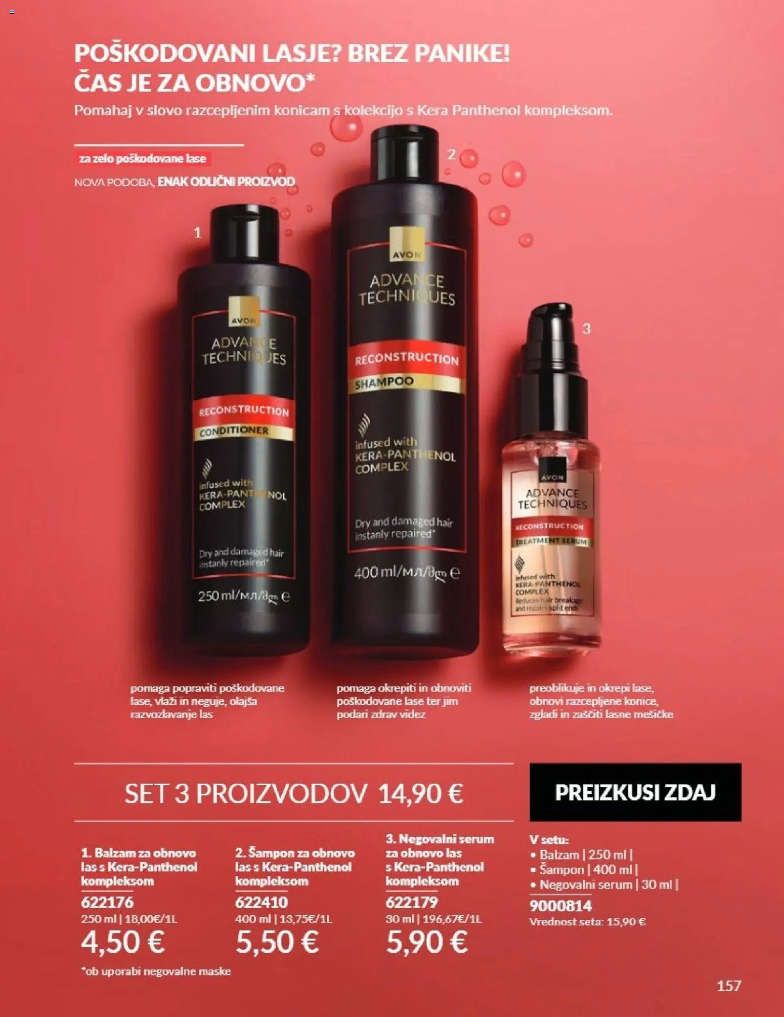 Novi Avon katalog ponudbe – veljaven od 01.09.2026 | Stran: 157 | Izdelki: Sampon