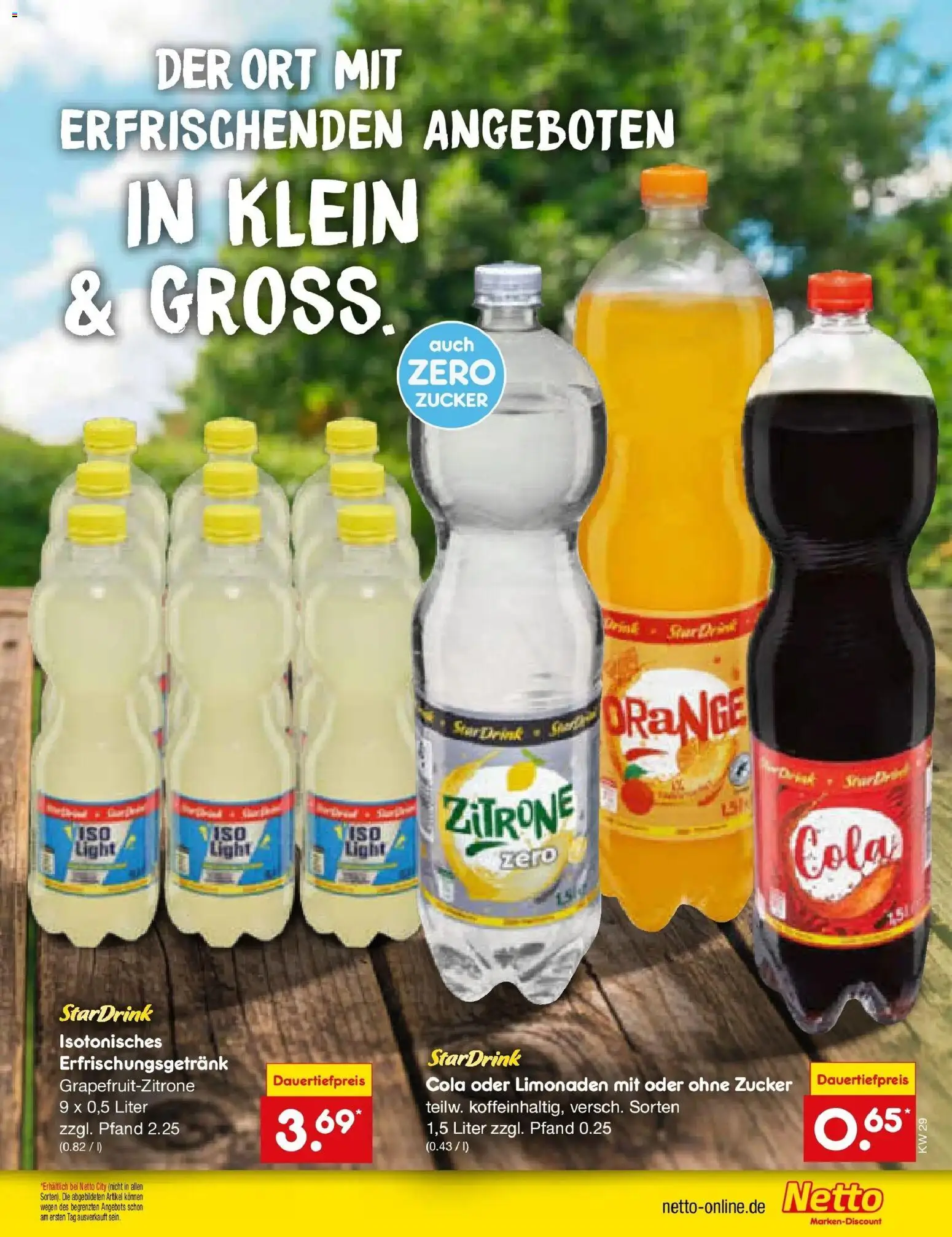 Netto Marken-Discount Prospekt Ludwigshafen-Edigheim – gültig ab 13.07.2026 | Seite: 35 | Produkte: Cola, Zucker, Zitrone
