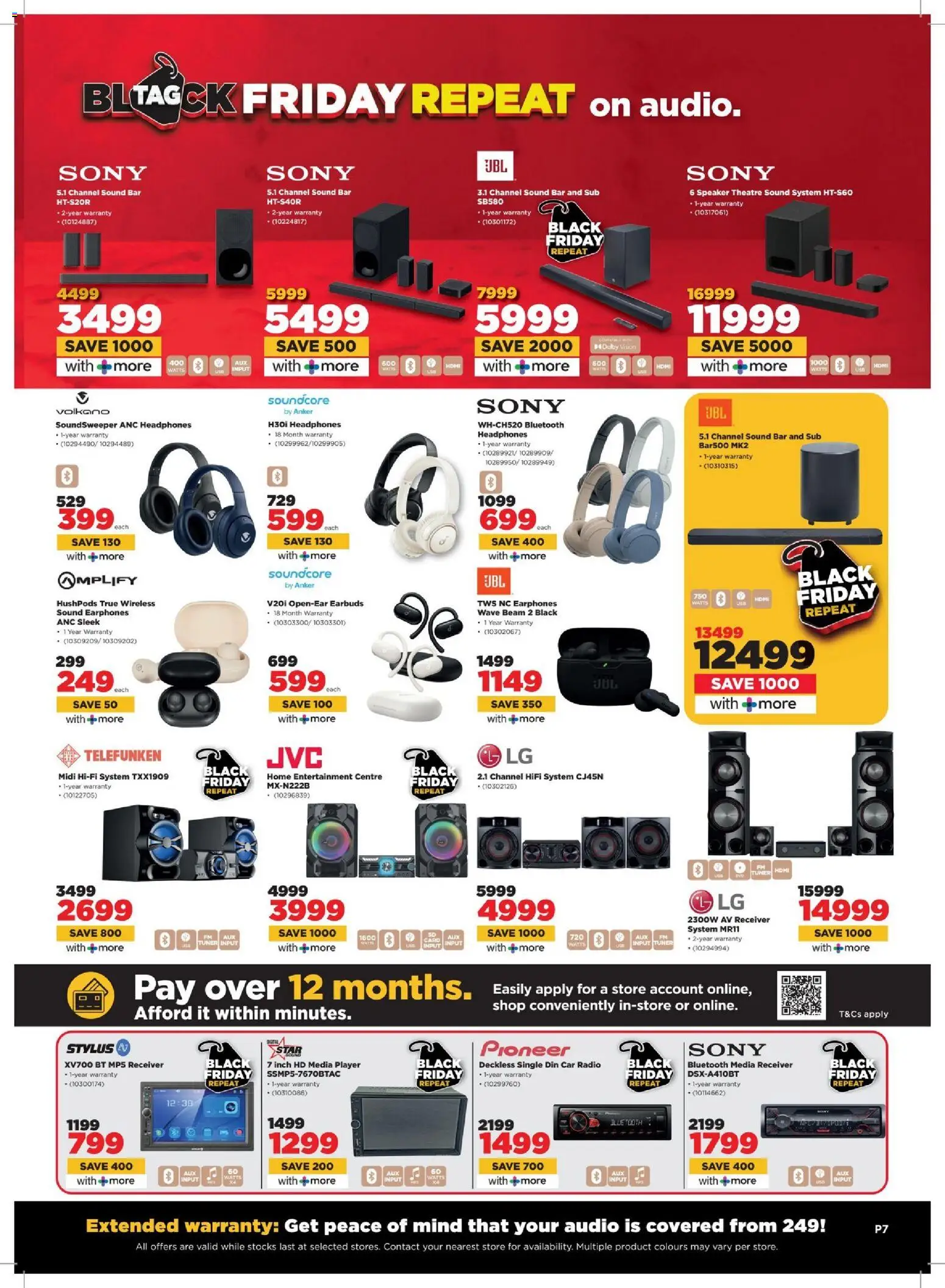 New HiFi Corp catalogue – valid from 04.03.2026 | Page: 7 | Products: Earphones, Player, Headphones, Water
