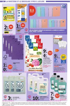E.Leclerc - Prévisualisation de E.Leclerc catalogue valide à partir de 25/08/2026 | Page: 24 | Produits: Ampoules, Tourbe, Ampoule, Chemise