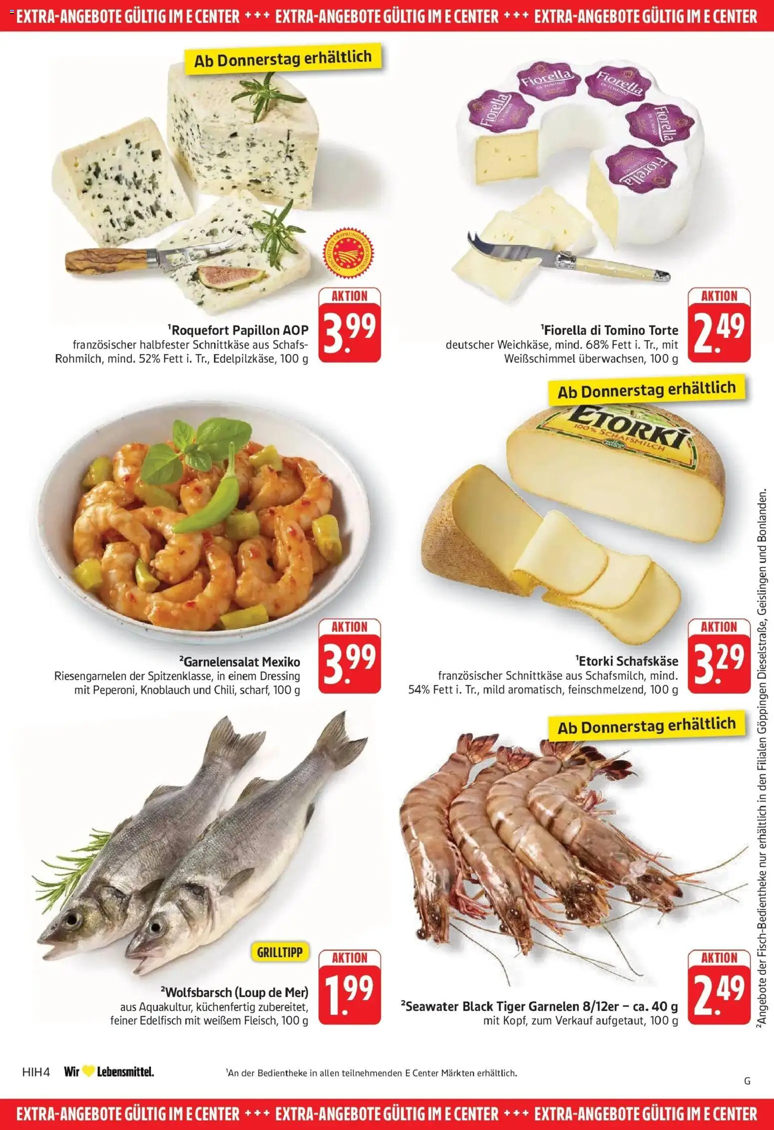 Edeka prospekt Göppingen – gültig ab 13.07.2026 | Seite: 28 | Produkte: Dressing, Garnelen, Tiger garnelen, Schafskase