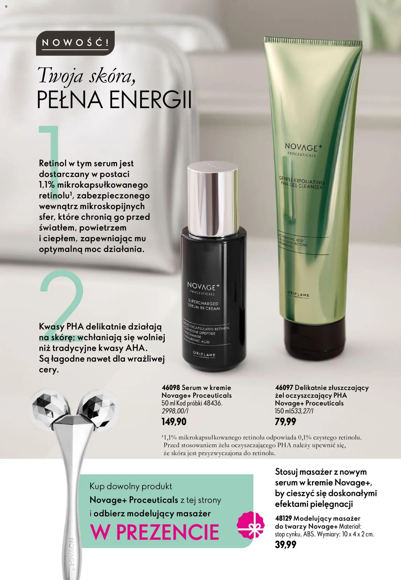 Oriflame Katalog Highlights 14 od 30.09.2026 | Strona: 7 | Produkty: Masażer