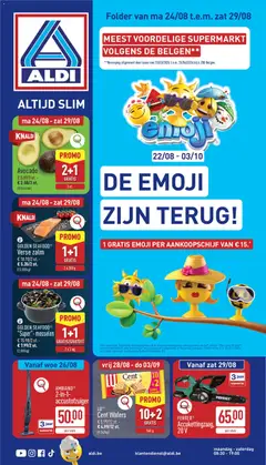 Aldi folder week 35 - Voorbeeld van een folder van Aldi, geldig van 24/08/2026