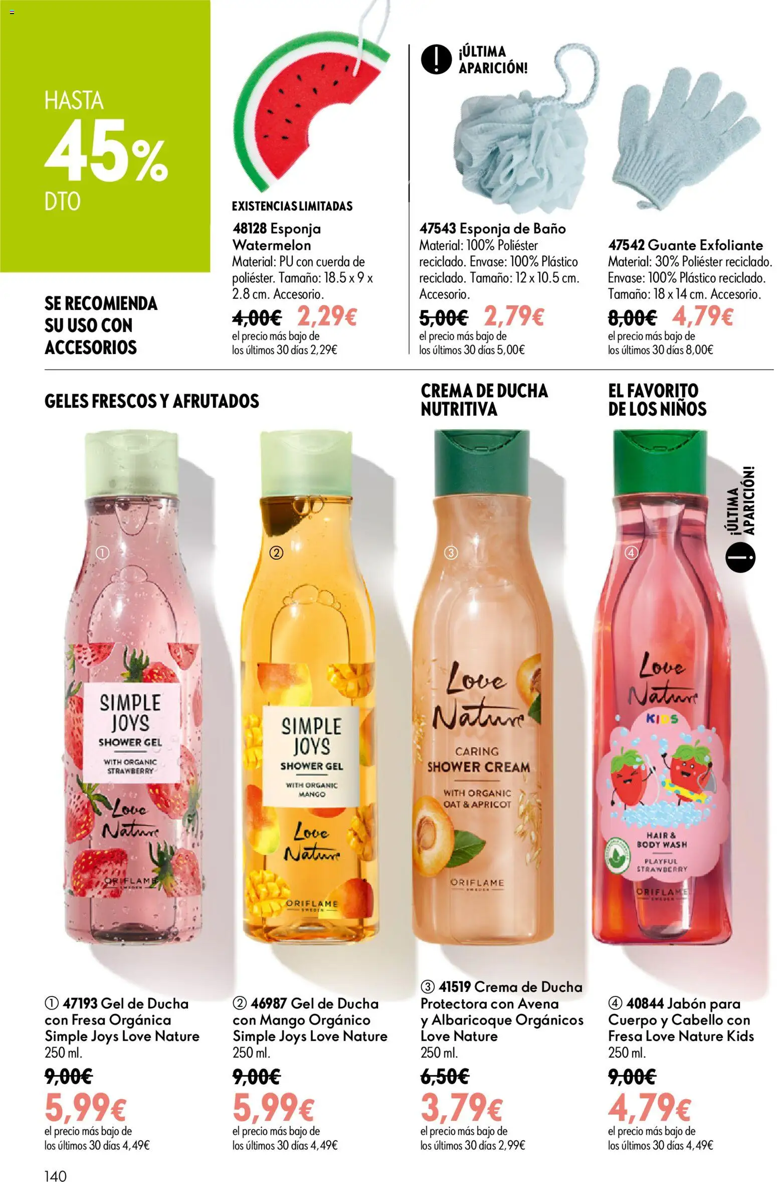 Oriflame - Catálogo Campaña 11 │ válido desde el 05/08/2026 | Página: 140 | Productos: Jabón, Crema, Γαύρος, Ducha