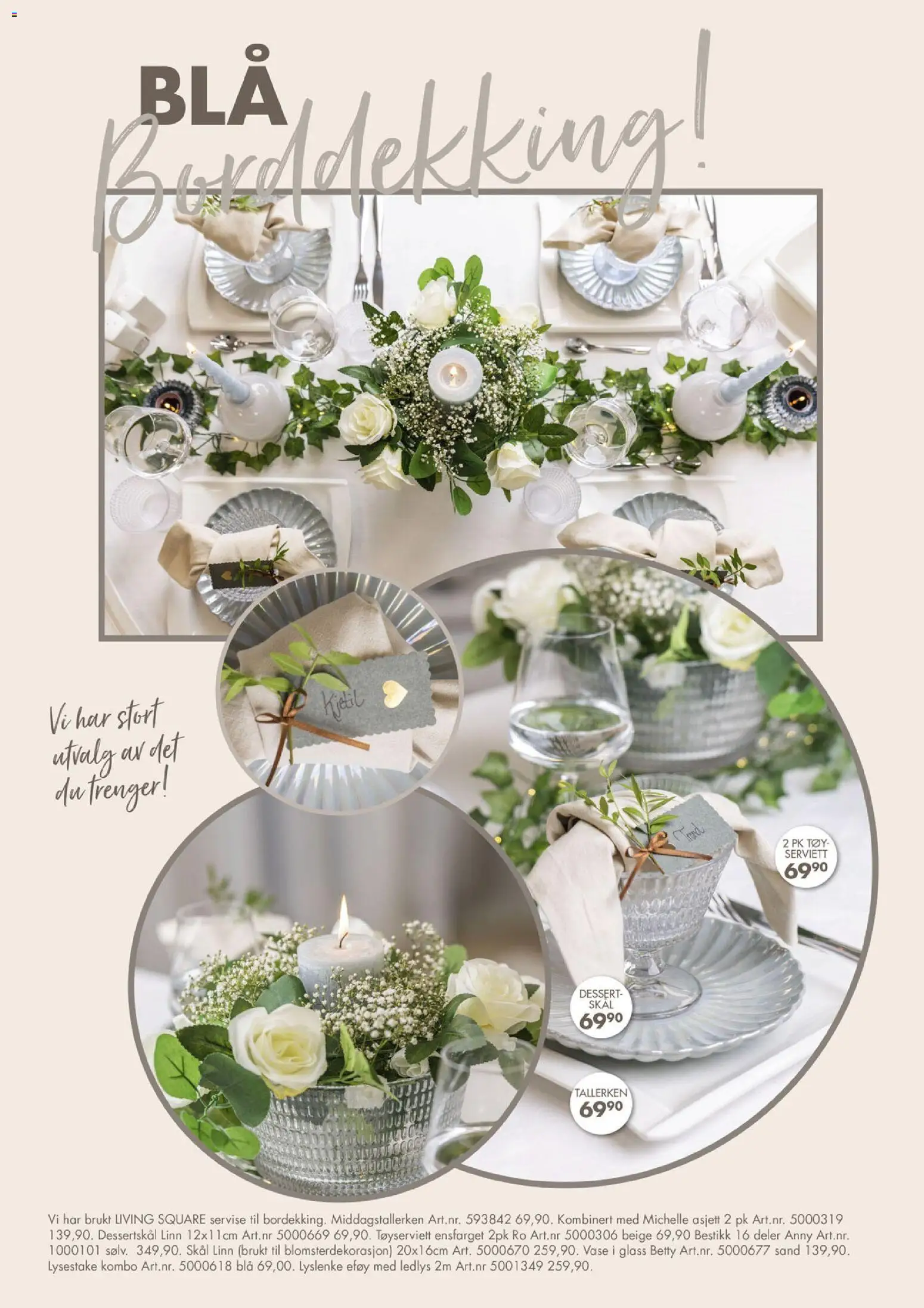 {H1} | Side: 25 | Produkter: Servise, Glass, Vase, Dessert