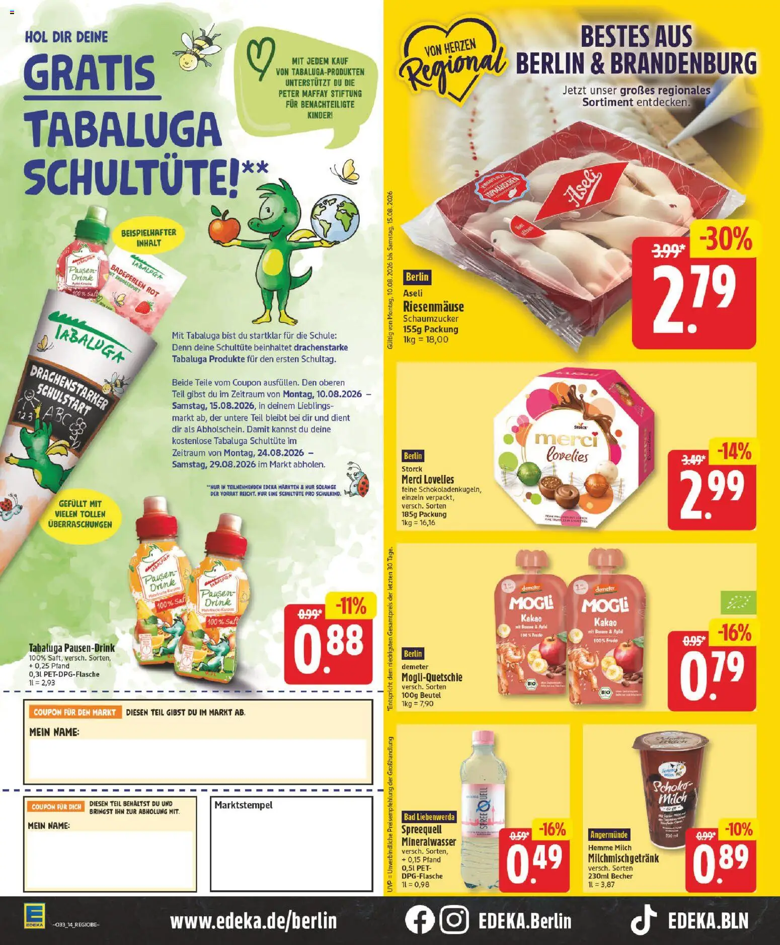 Edeka Prospekt – gültig ab 10.08.2026 | Seite: 14