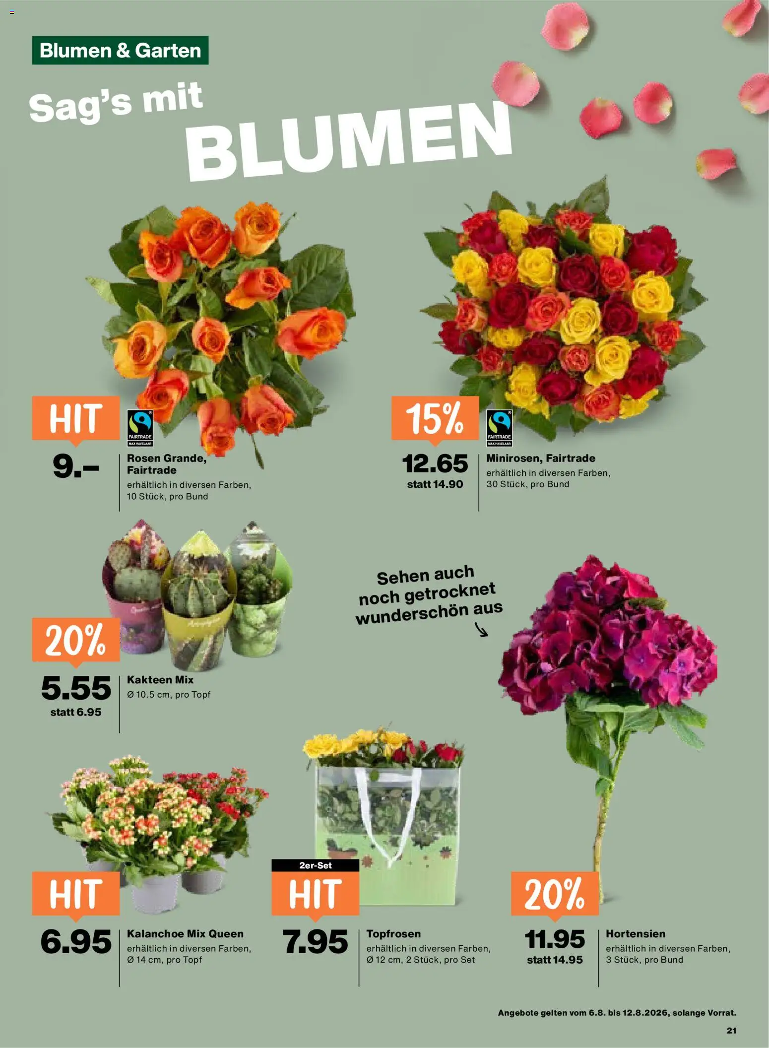 Migros aktionen – gültig ab 06.08.2026 | Seite: 21 | Produkte: Sehen