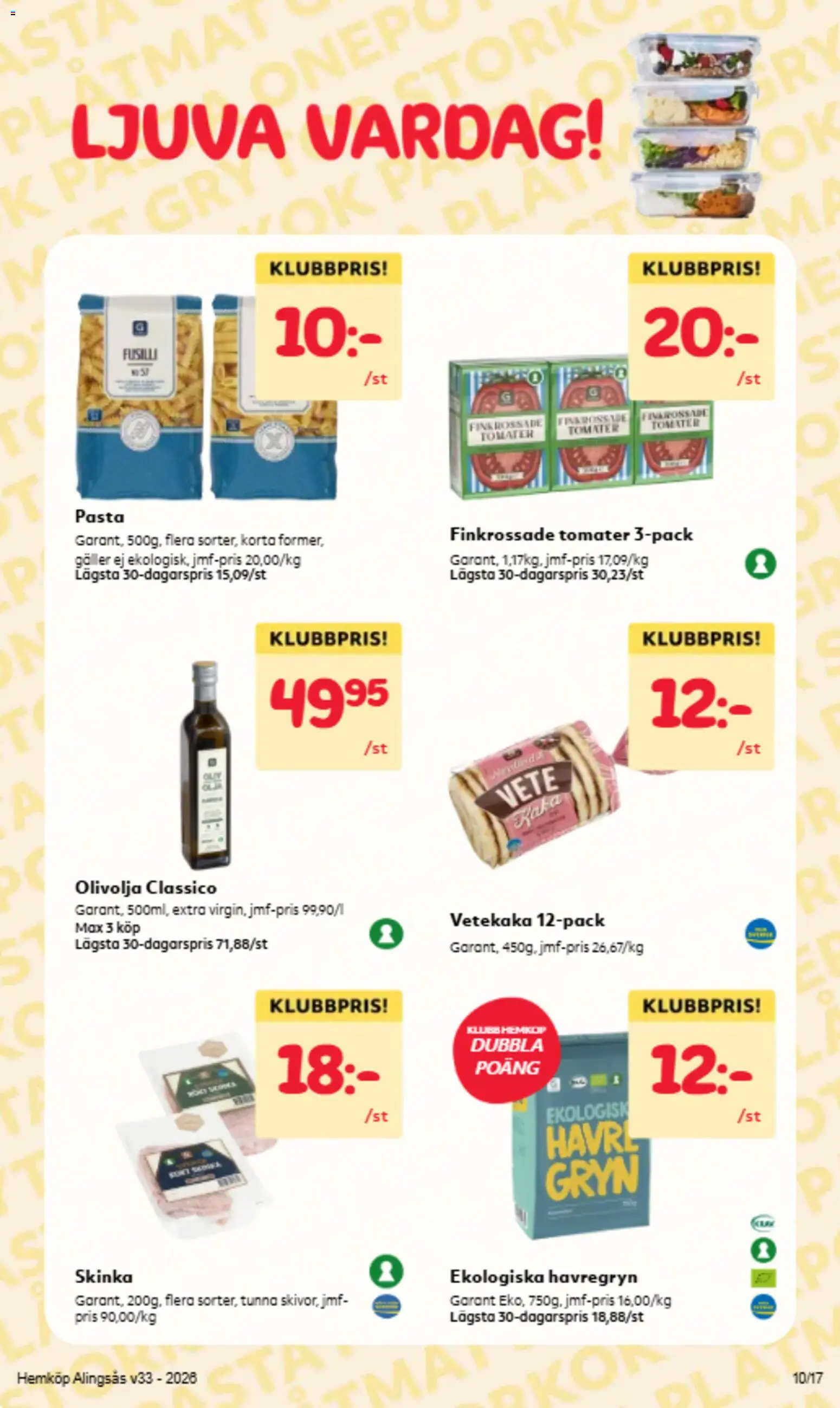Hemköp reklamblad aktuell från 10/08/2026 | Sida: 8