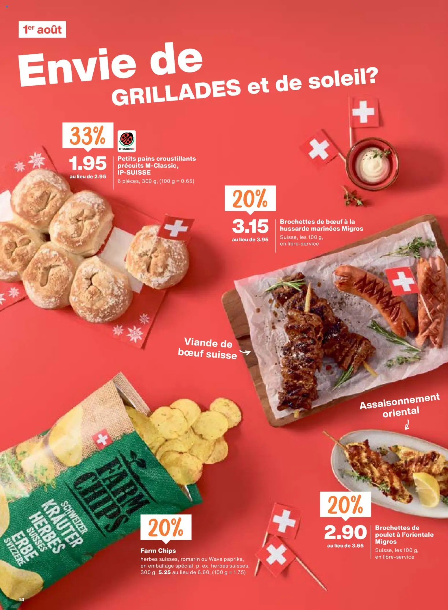 Migros aktionen FR – gültig ab 30.07.2026 | Seite: 14